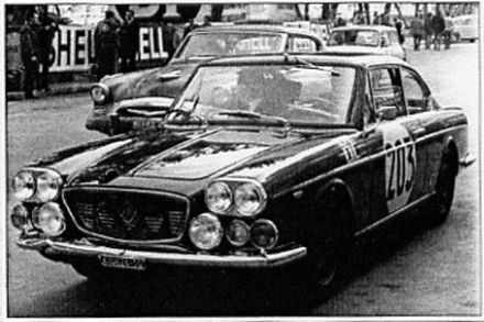 Hugues Hazard i Andre Bouly – Lancia Flavia.