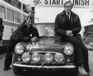 Rauno Aaltonen i Henry Liddon – BMC Mini Cooper S.