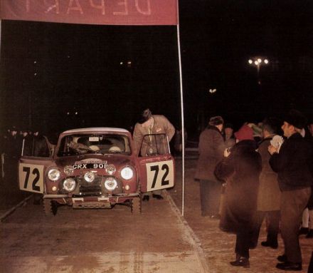 Donald Morley i Erle Morley – BMC Mini Cooper S.