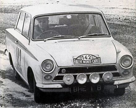 Arnold Burton i George Humble – Ford Lotus Cortina.