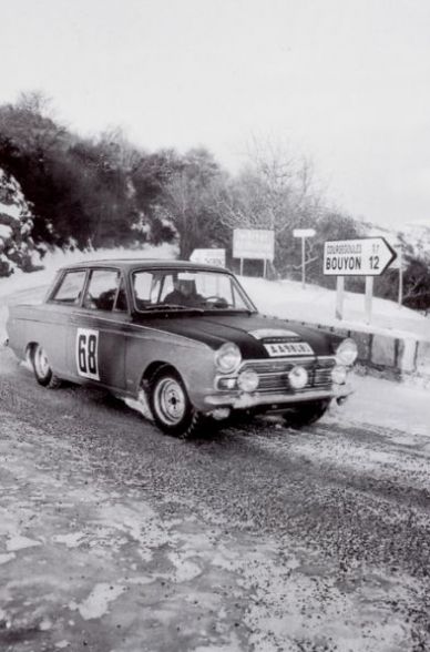 Bengt Soderstrom i So Svedberg – Ford Cortina Lotus.