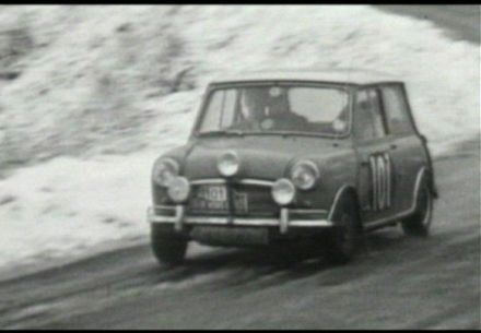 Joe Foster i Fred Sleight – Austin Mini Cooper S.