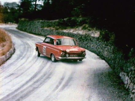 Bengt Soderstrom i So Svedberg – Ford Cortina Lotus.