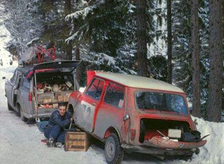 Donald Morley i Erle Morley – BMC Mini Cooper S.