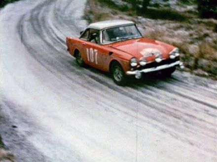 Peter Harper i Ian Hall – Sunbeam Tiger.