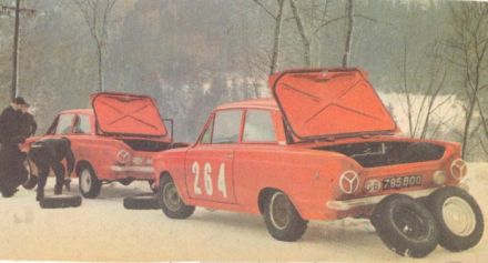 Peter Procter i David Mabbs – Ford Cortina.