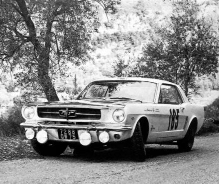 Henri Greder i Martial Delalande – Ford Mustang.