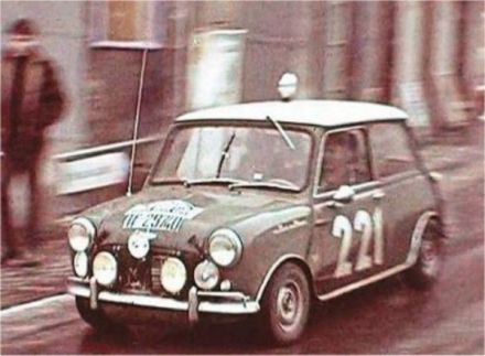 “Chicho” i Alain Langlet – Austin Mini Cooper 1275.