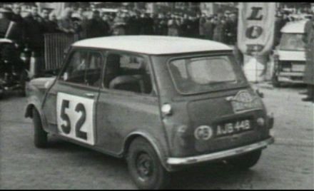 Timo Makinen i Paul Easter – BMC Mini Cooper S.