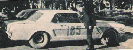 Henri Greder i Martial Delalande – Ford Mustang.