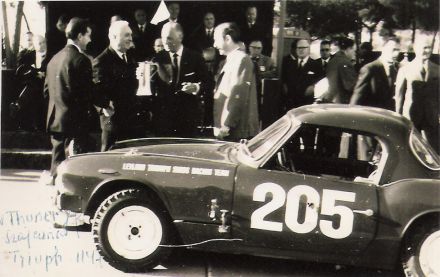 Jean Jacques Thuner i John Gretner – Triumph Spitfire.