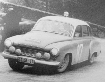 Kurt Otto i Hermann Hanf – Wartburg 1000.