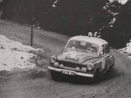 Werner Jager i Egon Culmbacher – Wartburg 1000.