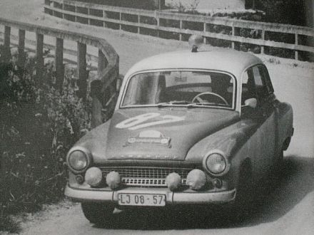 Kurt Otto i Hermann Hanf – Wartburg 1000.