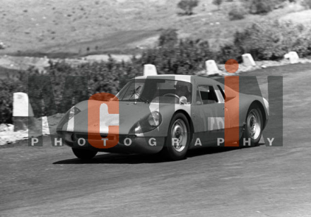Umberto Maglioli i Herbert Linge na samochodzie Porsche 904/6