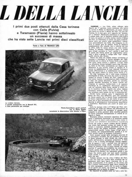 5 Rallye dei Fiori (I). 2 eliminacja