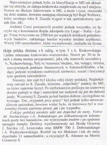 (Pędzą samochody, mijają lata)