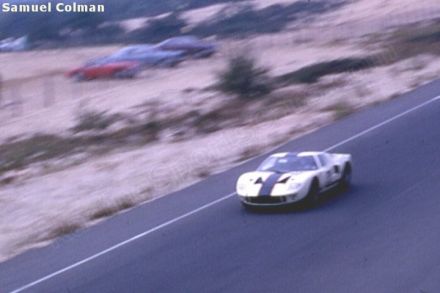 Skip Scott na samochodzie Ford GT40