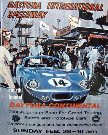 2000km Daytona (USA). 1 eliminacja.  27-28.02.1965r.