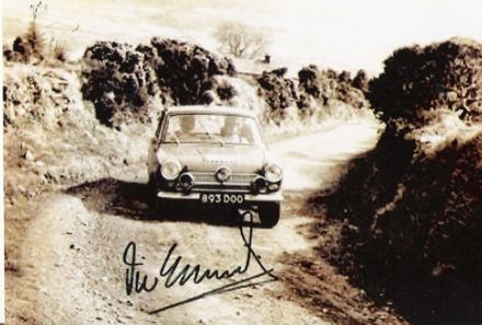 Vic Elford / David Stone - Ford Cortina GT. 