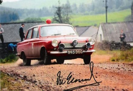 Vic Elford i David Stone – Ford Lotus Cortina.