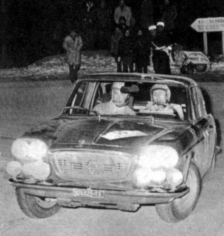 Rene Trautmann i Yves Cherel – Lancia Flavia.