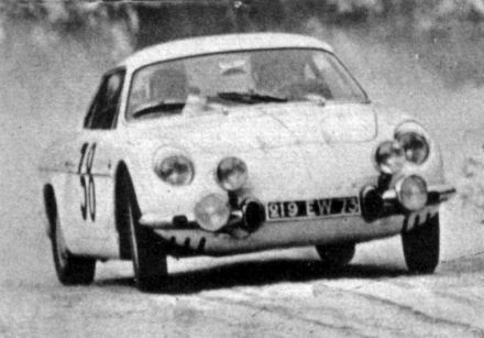 Hanrioud – Renault Alpine A110.