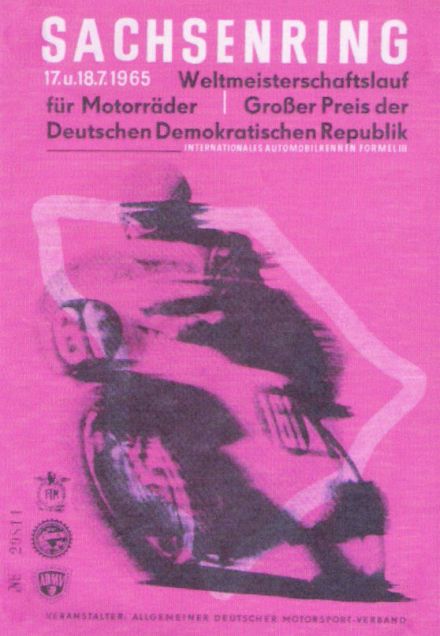 Sachsenring (NRD). 2 eliminacja.  17-18.07.1965r