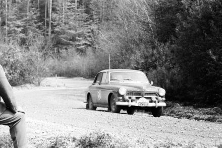Hermann Schediwy i L.Reisberger - Volvo 122 S.