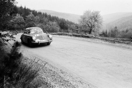 Rudolf Trefz i G.Koppe - Porsche 356 B.