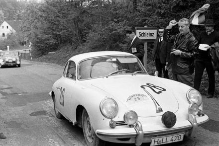 Willi Dreyer i G.Klapproth - Porsche 356 B.