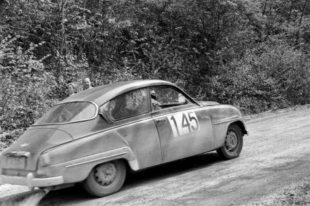 A.Gaberszik i G.Gaberszik - Saab 96.