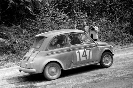 Karl Filarowski i S.Altendorfer - Steyr Puch 650 TR.