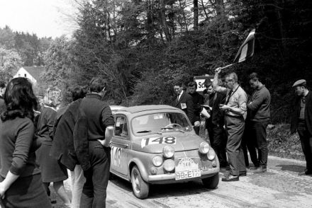 Karl Heinz Panowitz i P.Fritz - Steyr Puch 650 TR.