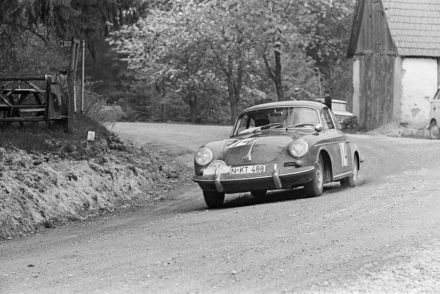 Rudolf Trefz i G.Koppe - Porsche 356 B.
