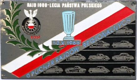 4 Łodzki Rajd 1000 lecia - 1966r.