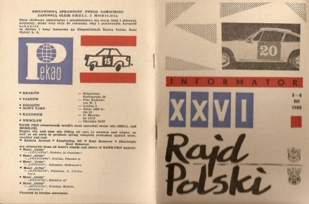 Rajd Polski - 1966r