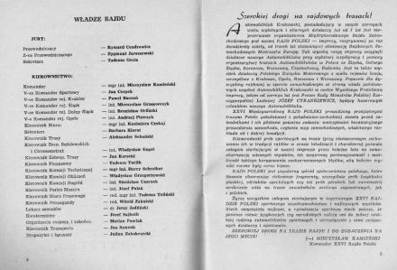 Rajd Polski - 1966r