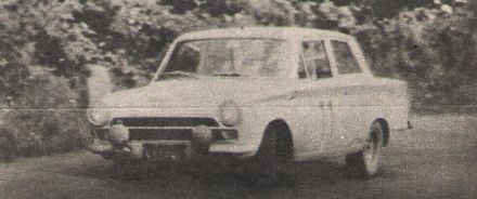Henryk Ruciński i Zbigniew Łagutko – Ford Cortina Lotus. (Motor 34/66)