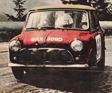 Tony Fall i Attis Krauklis – BMC Mini Cooper S. (Motor 34 / 1966).