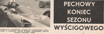 Kraków. 4 eliminacja.  23.10.1966r.
