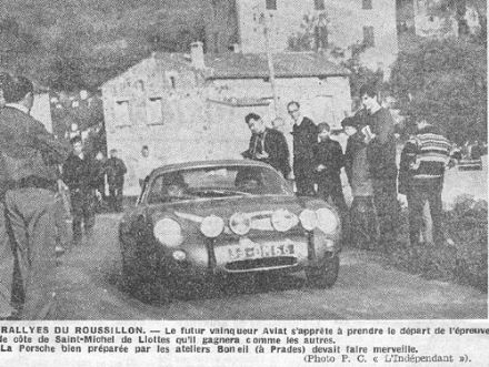 3 Rallyes du Roussillon.  22-23.10.1966r.