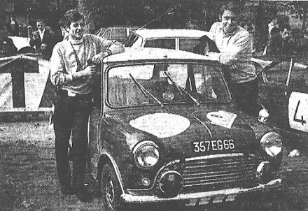 Jean Pierre Bobo i Jean Michal Coll – Morris Mini Cooper.