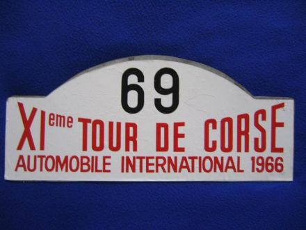 11 Tour de Corse.  5-6.11.1966r.