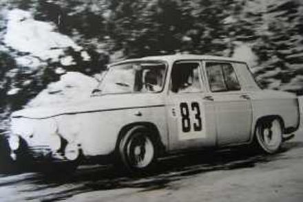 Jean Francois Piot i J.Jacob -  Renault 8 Gordini proto.