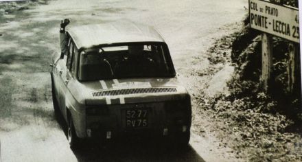 Jean Francois Piot i J.Jacob -  Renault 8 Gordini proto.