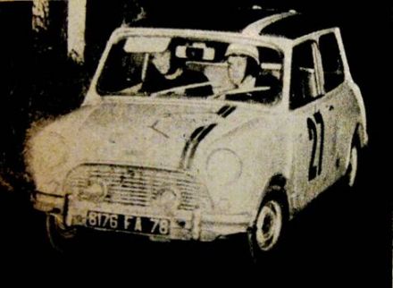 Jean Luis Marnat i ? – BMC Mini Cooper.