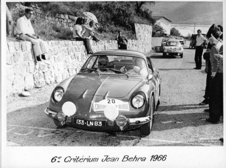 Dominique Ottavi i „Codi” – Alpine Renault A110.