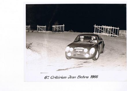 Jean Georges Branche i Robert Jullien – Abarth 695.