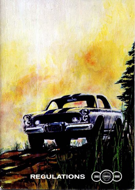 6 Shell 4000 Cross-Canada Rally.  30.04-6.05.1966r.